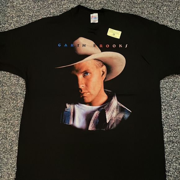 UNWORN GARTH BROOKS VINTAGE T SHIRT - 1991 - Picture 2 of 4
